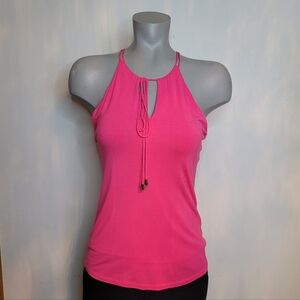Women's Pink Halter Top